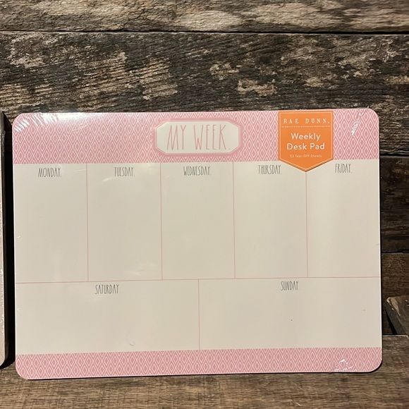 Rae Dunn Weekly Planning Pads and To Do Lists - Picture 7 of 7